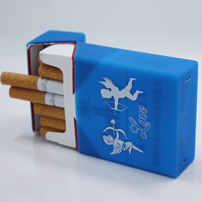Wholesale Creative Cupid Shape Waterproof Silicone Cigarette Case